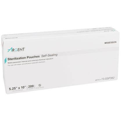 POUCH, SELF SEAL 5.25"X10" (200/BX 10BX/CS)