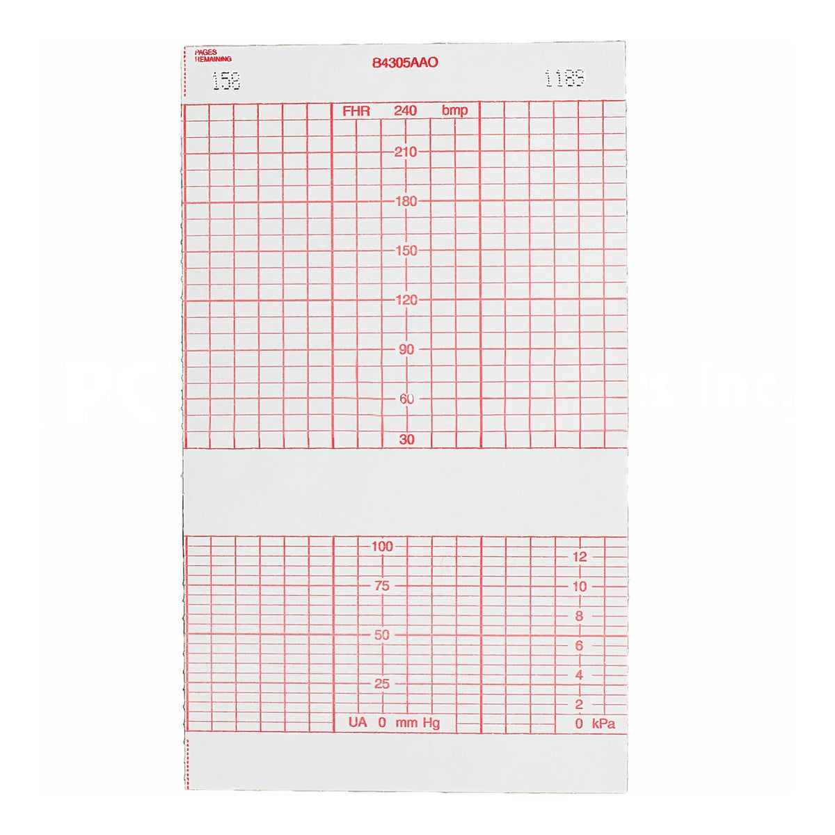 PAPER FETAL HEART MONITORIG (40RL/CS)