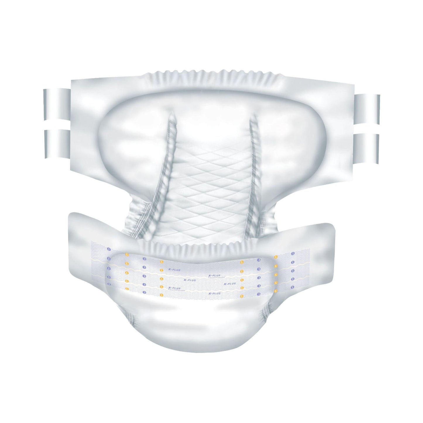 BRIEF, FITTED TOTALDRY X-PLUS LG (12/BG 4BG/CS)