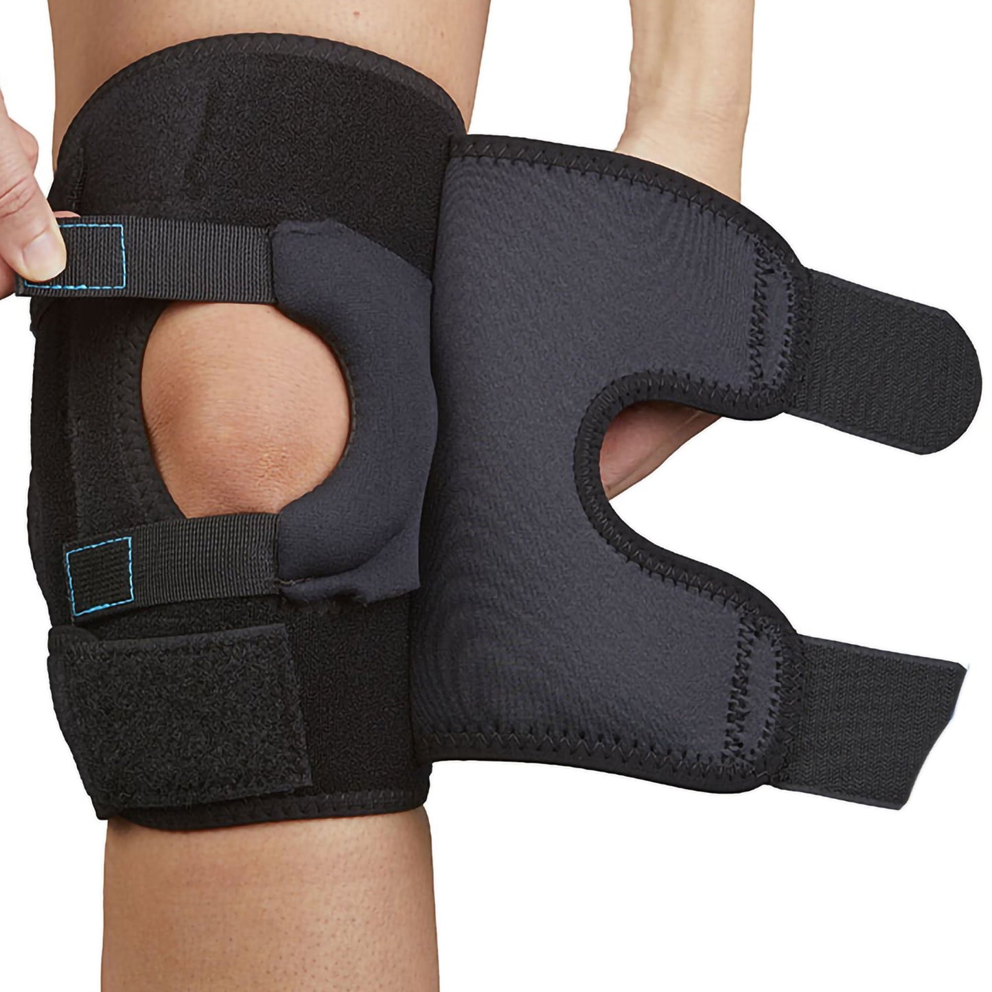 KNEE BRACE, PATELLA DYNATRACK NEOPRENE BLK 2XLG