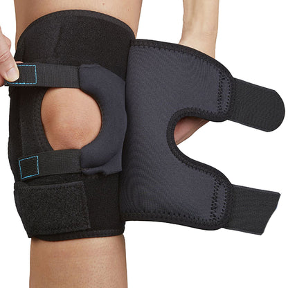KNEE BRACE, PATELLA DYNATRACK NEOPRENE BLK 2XLG
