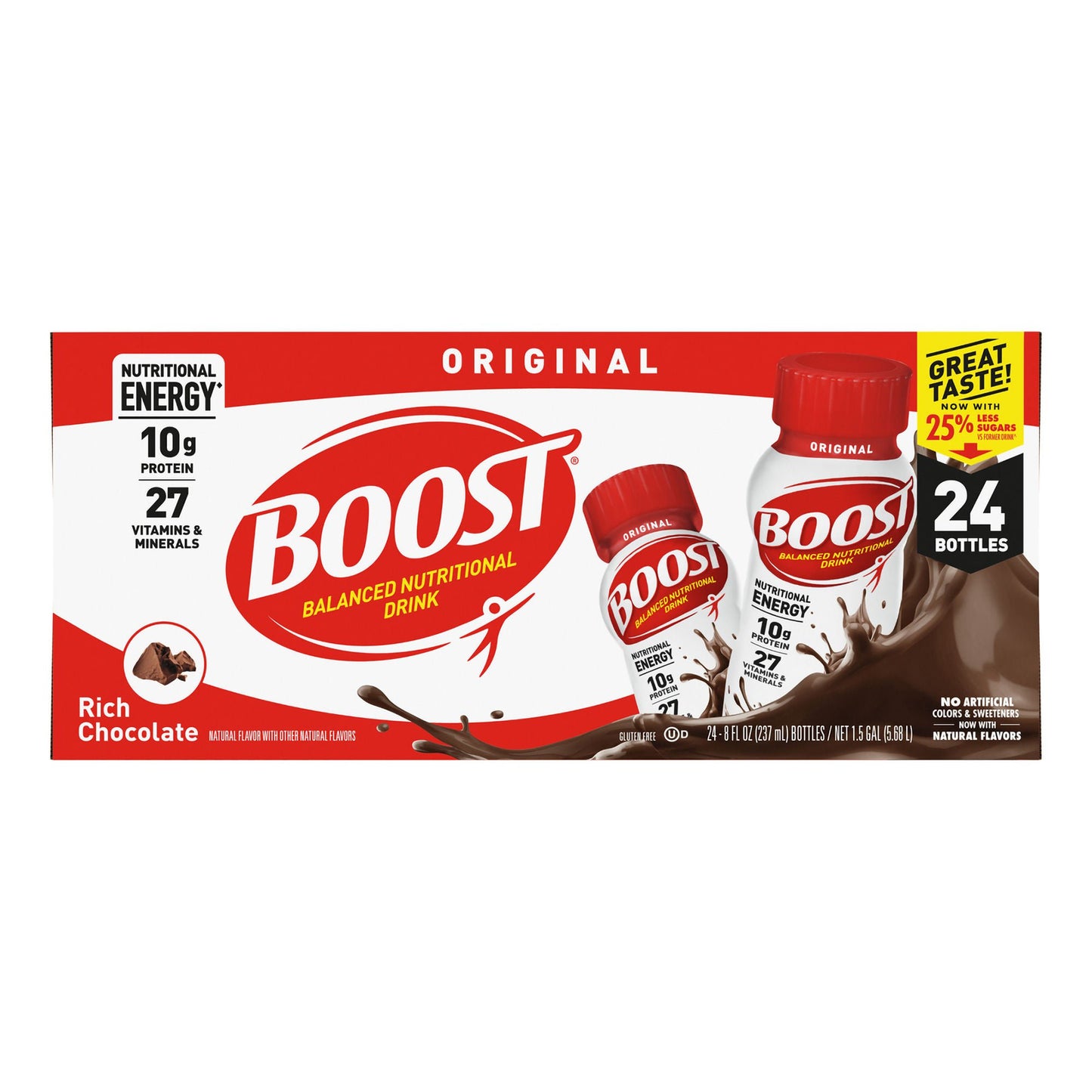 BOOST, ORIGINAL CHOC CLEAN 8FLOZ (24/CS)