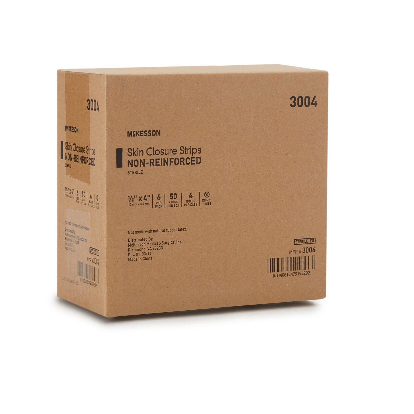 CLOSURE, SKIN FLEX LF TAN 1/2X4" (6/PK 50PK/BX 4BX