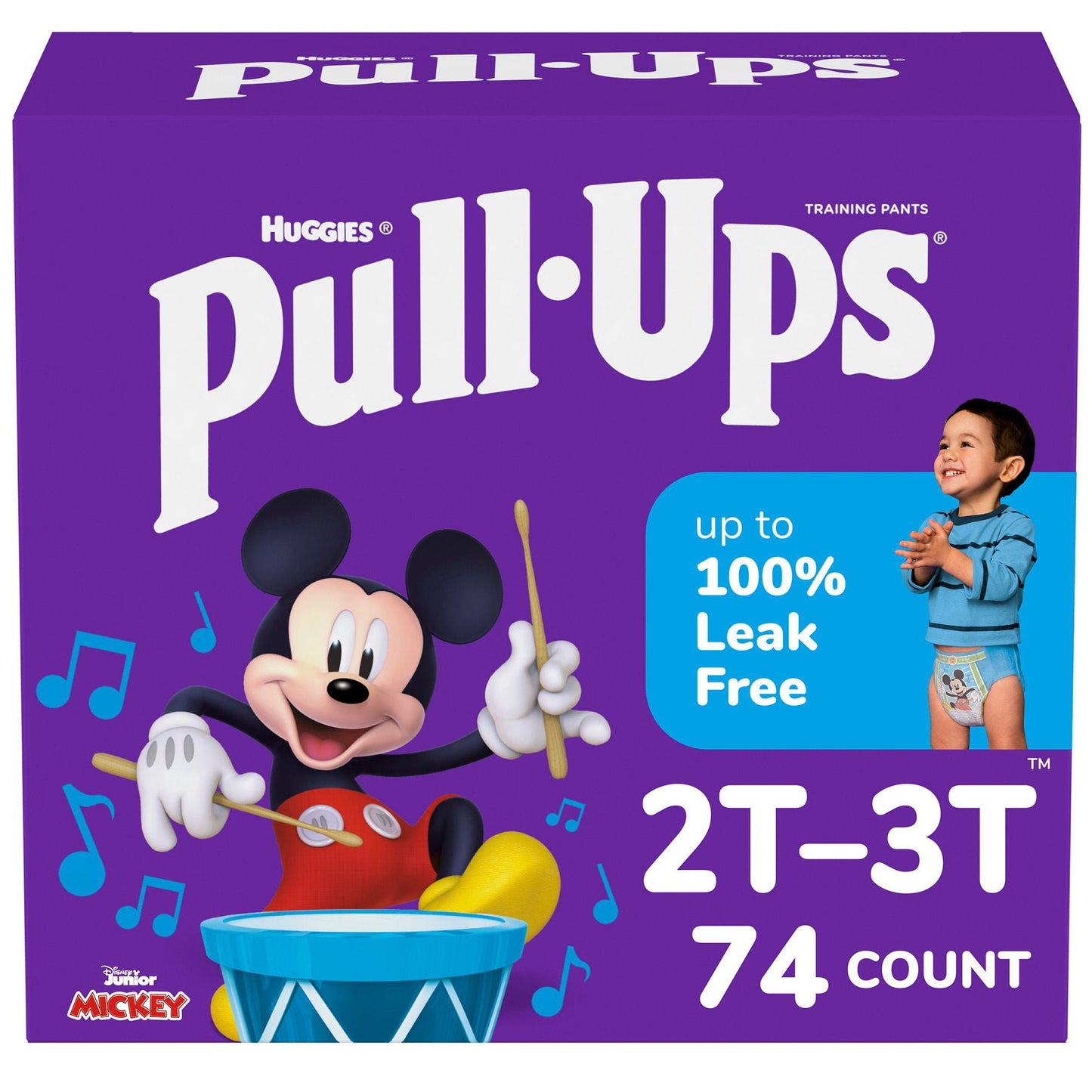 PANTS, TRAINING PULL-UPS LEARNING DESIGN BOY 2T-3T (74/CS)
