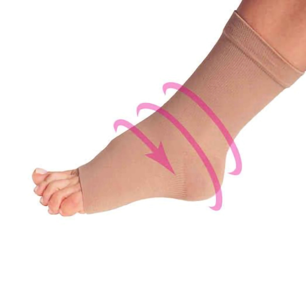 ANKLET, COMPRESSION #6