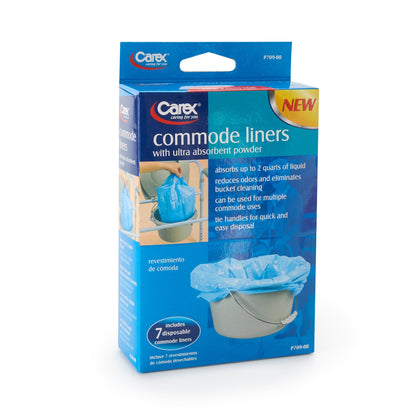 LINER, COMMODE (7/BX 24BX/CS) CAREXH