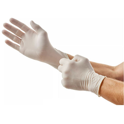 GLOVE, EXAM LTX MED N/S (100/BX 10BX/CS)