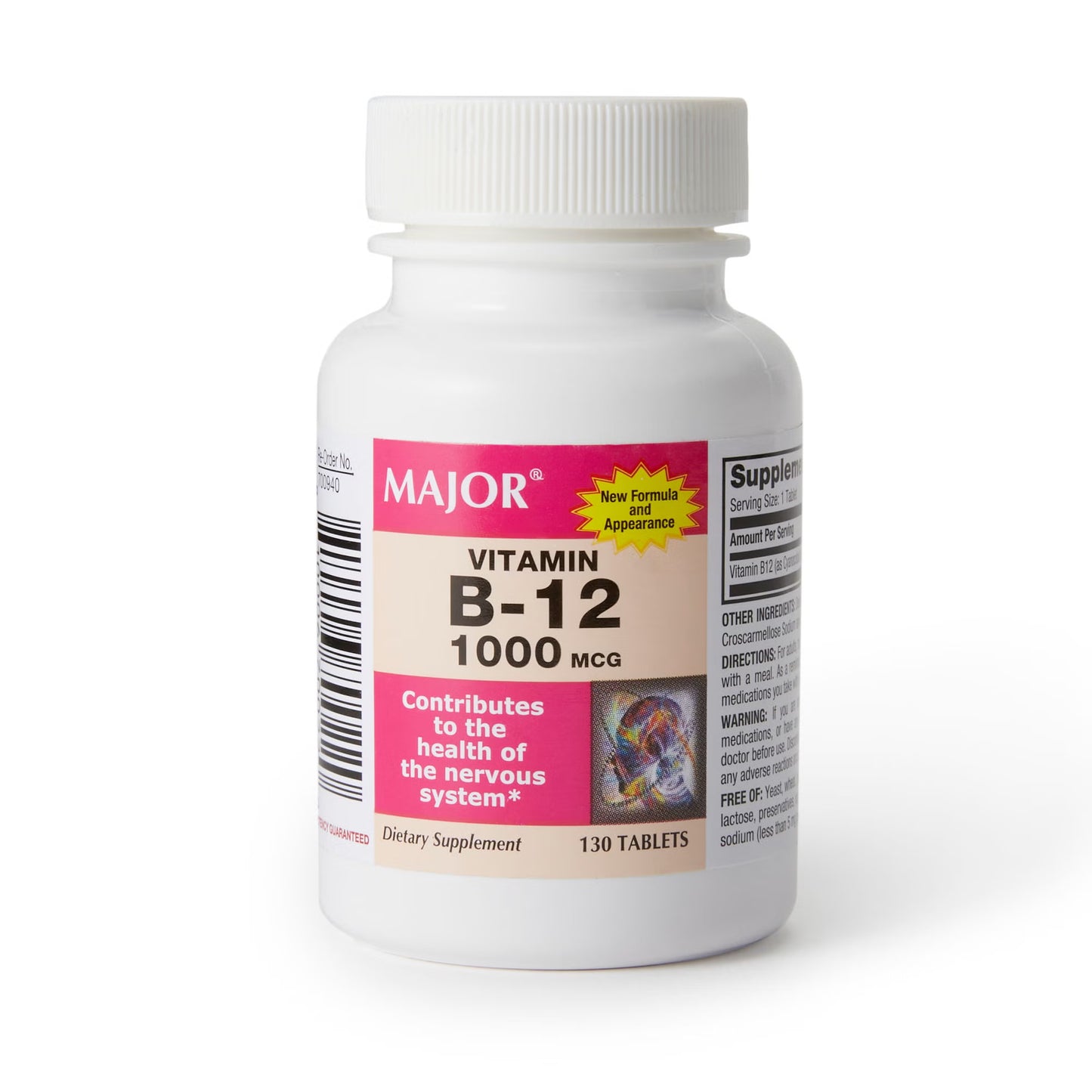 VITAMIN B-12, TAB 1000MCG (130/BT)