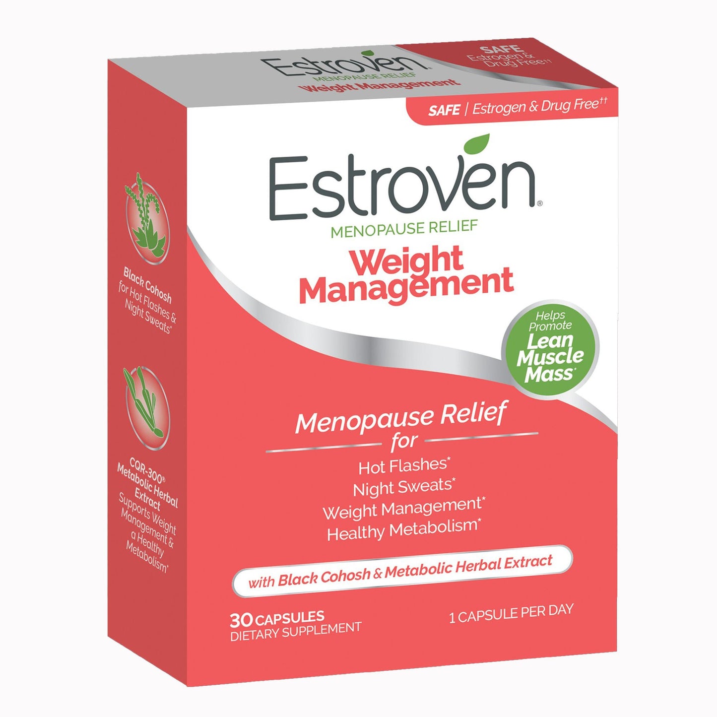 SUPPLEMENT, CAP ESTROVEN STRESS RELIEF+WT MGMT (28/BX 12BX/C