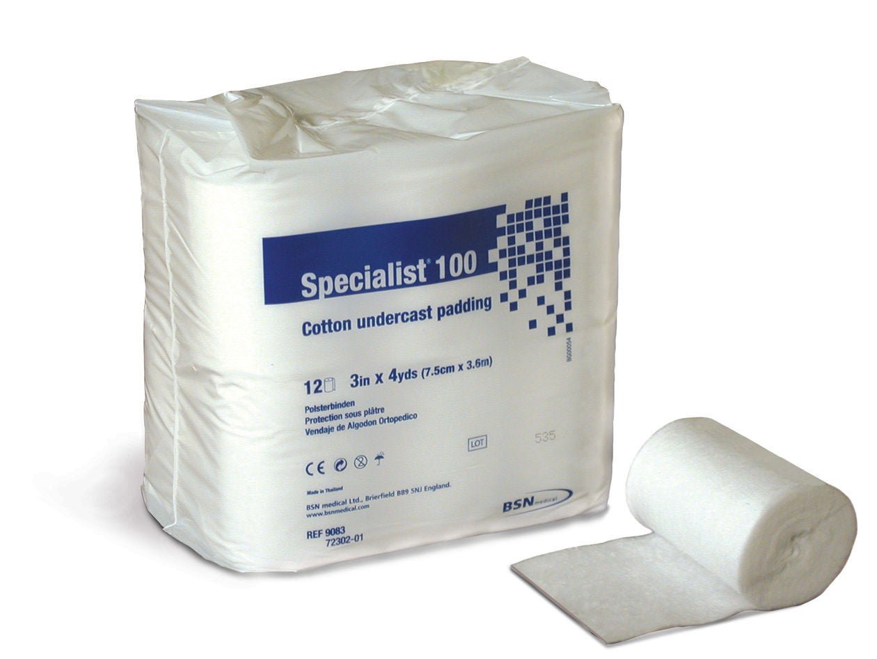 PADDING, CAST SPECIALIST 100 STR 3" (50RL/CS)