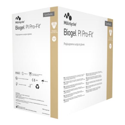 GLOVE, SURG PLYISO 8.0 STR2 TXT (50PR/BX 4BX/CS)