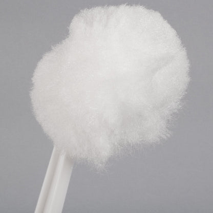 BRUSH, TOILET PUFF WHT (100/CS)
