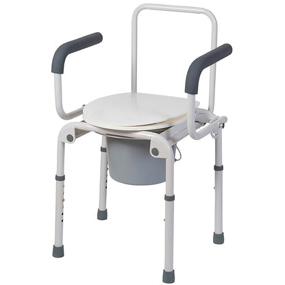 COMMODE, BEDSIDE DROP ARM