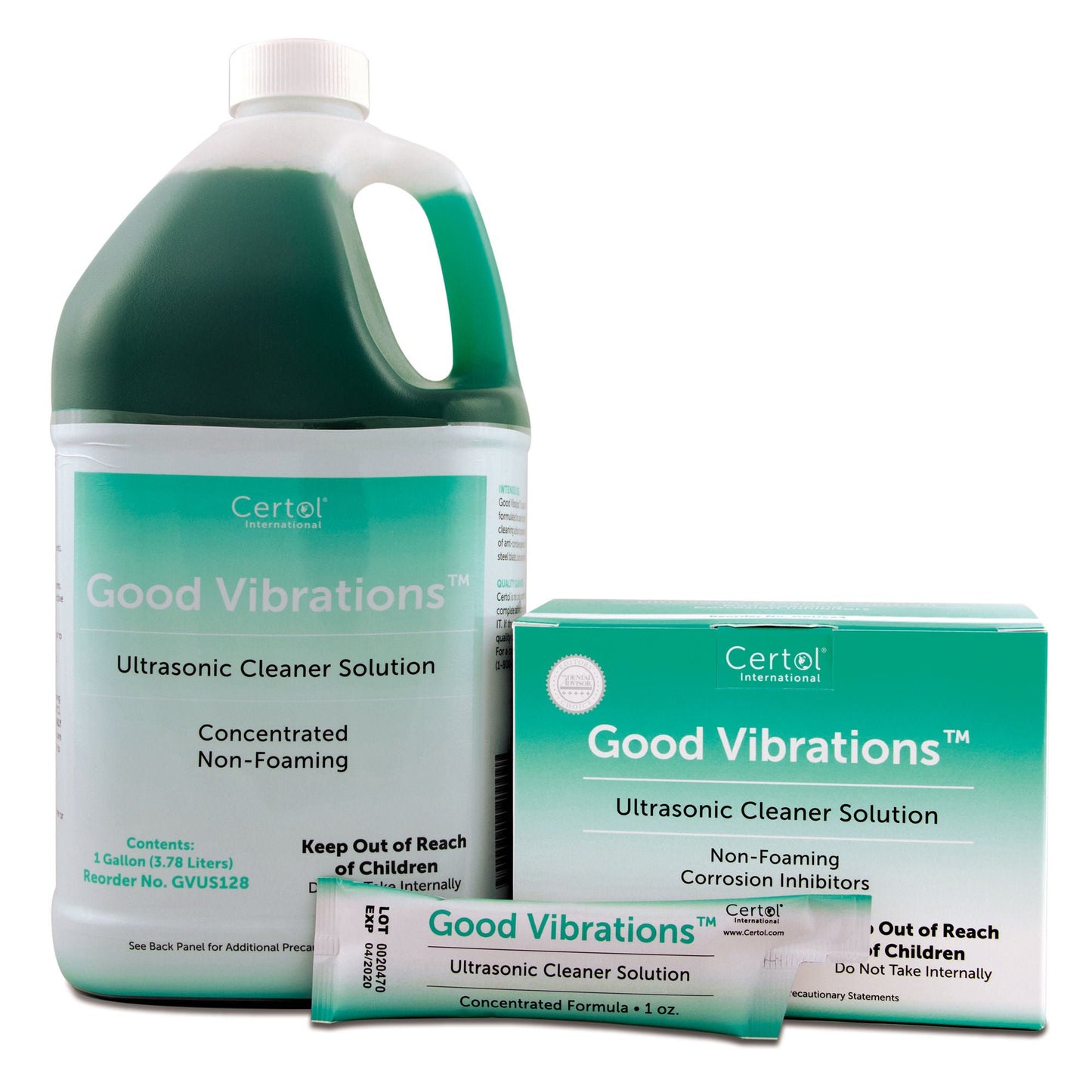 CLEANER, ULTRASONIC MULTI-PURPW/PUMP GOOD VIB CERTOL