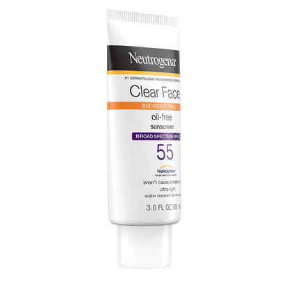 SUNSCREEN, LOT NEUTROGENA CLEAR FACE SPF50 3OZ