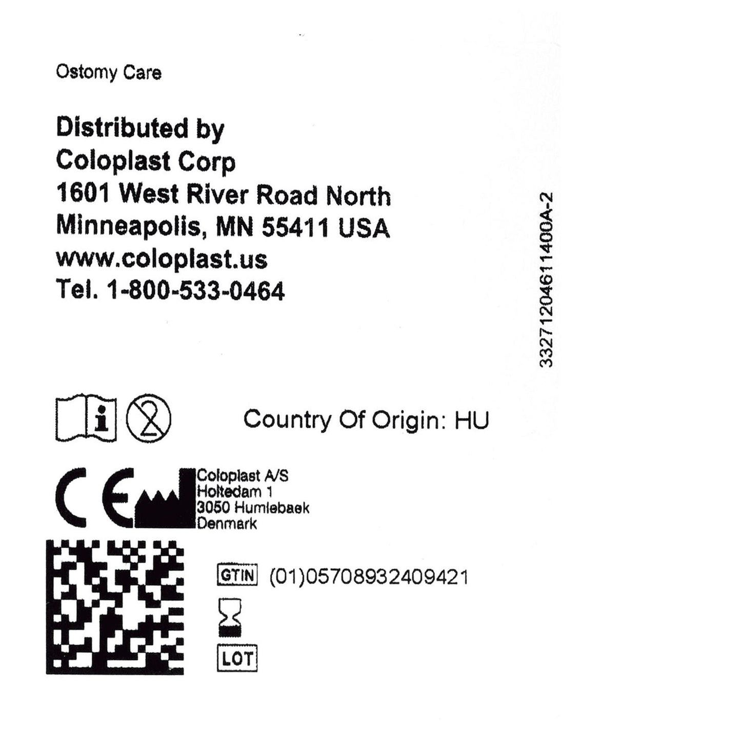 SEAL, F/OSTOMY POUCH BRAVA THICK 3/4"X2 1/4" (10/BX)