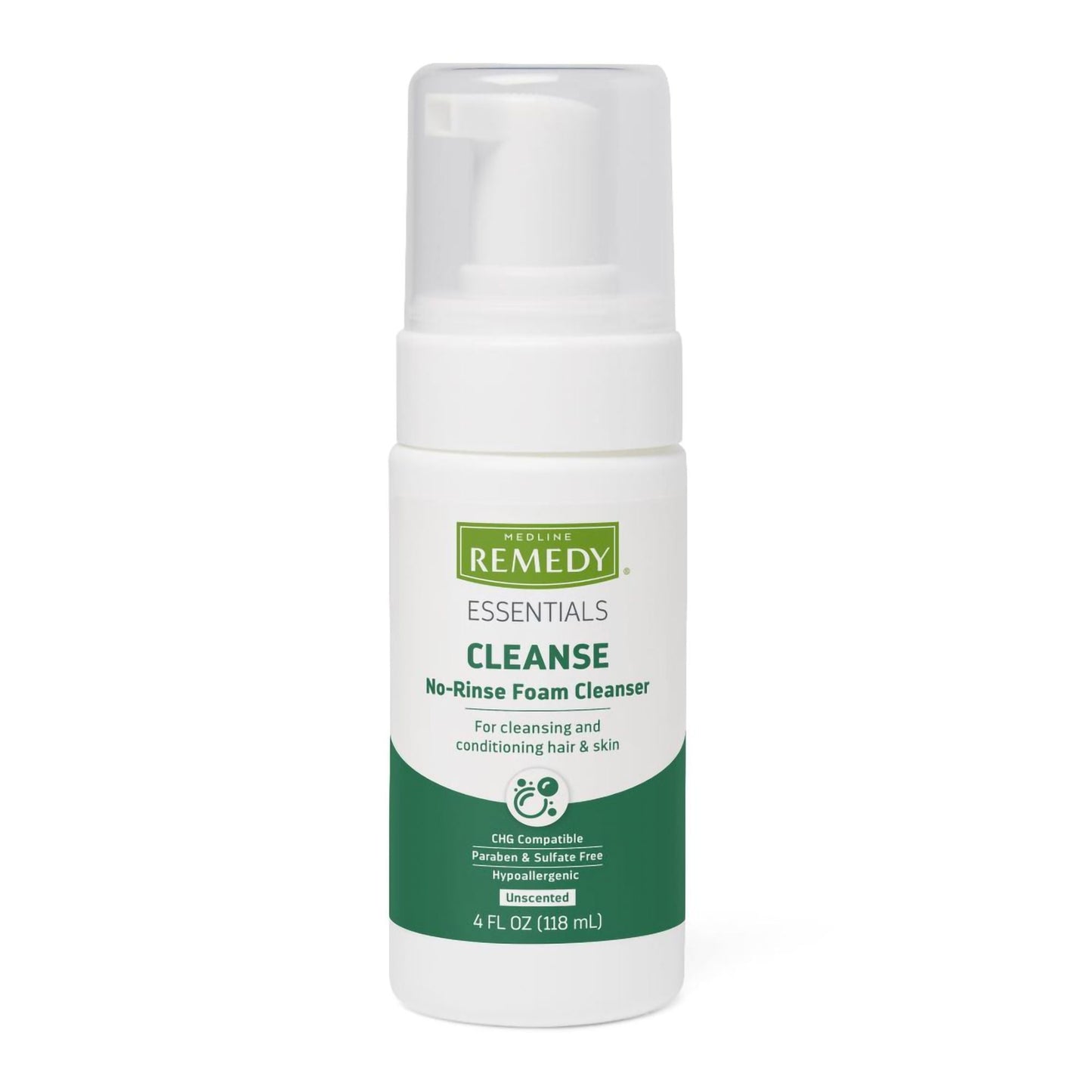 CLEANSER, FOAM NO-RINSE REMEDY4OZ (24/CS)