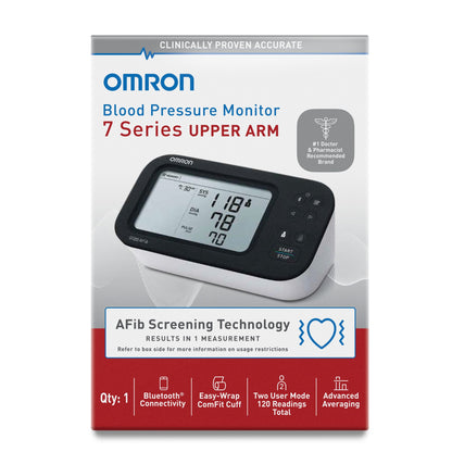 MONITOR, BP OMRON 7 SERIES UPPER ARM W/EASY WRAP (10/CS)