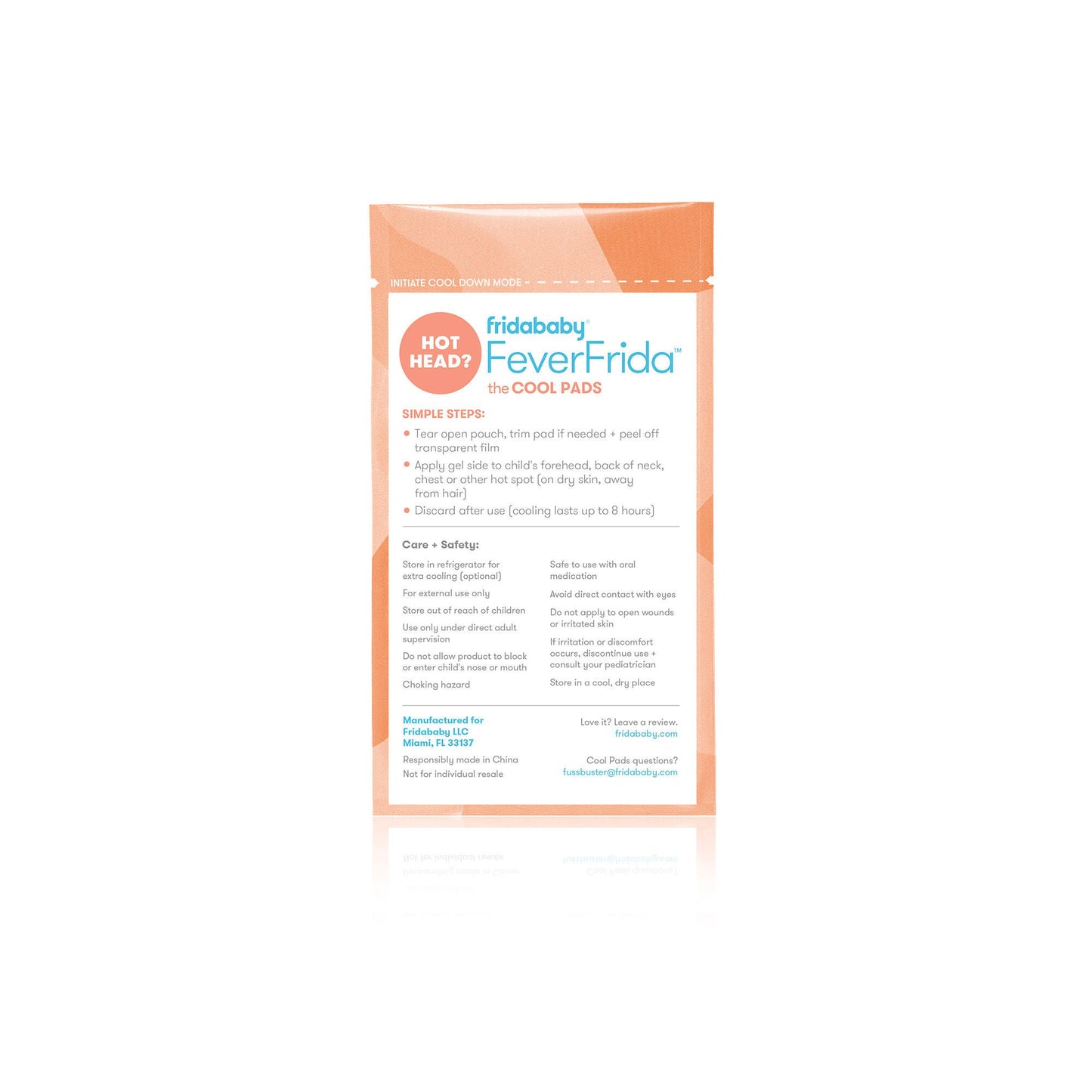 PAD, COOL FEVERFRIDA FRIDABABY(5/PK 24PK/CS)