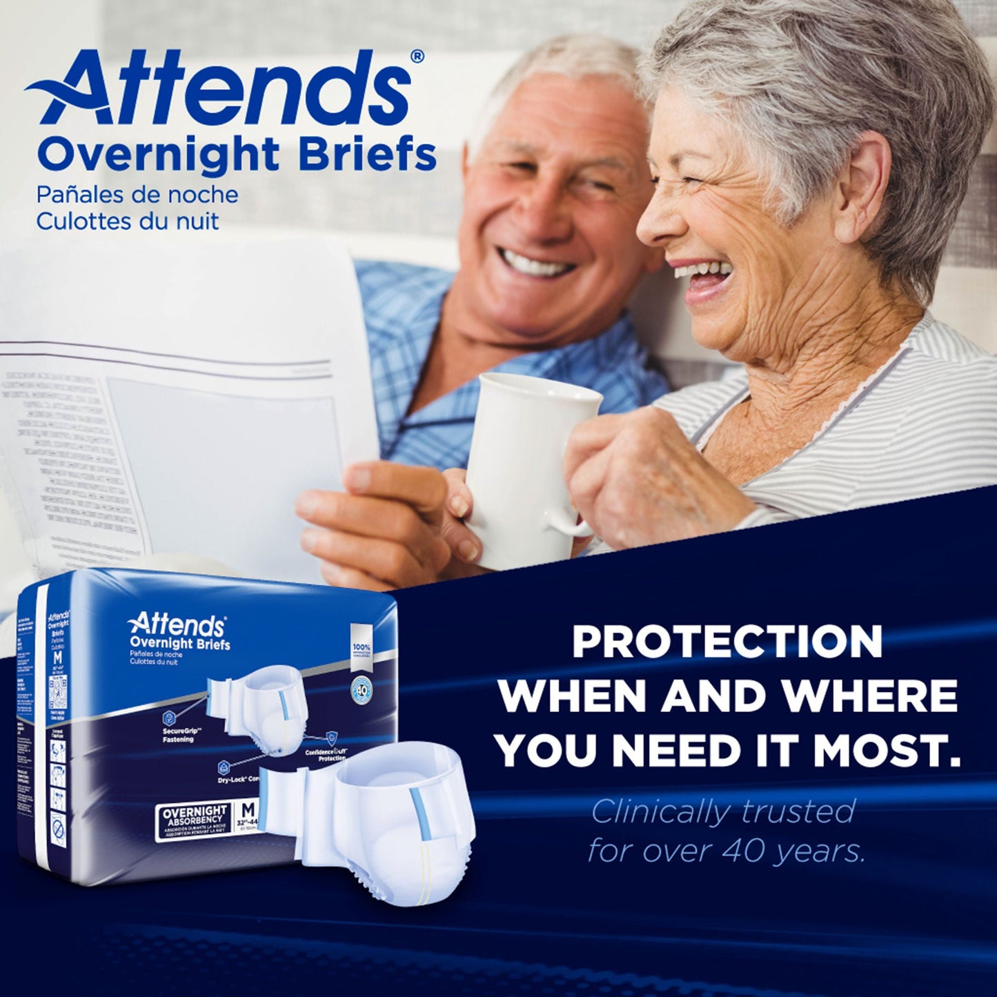 BRIEF, EXTENDED WEAR MED (18/BG 4BG/CS)