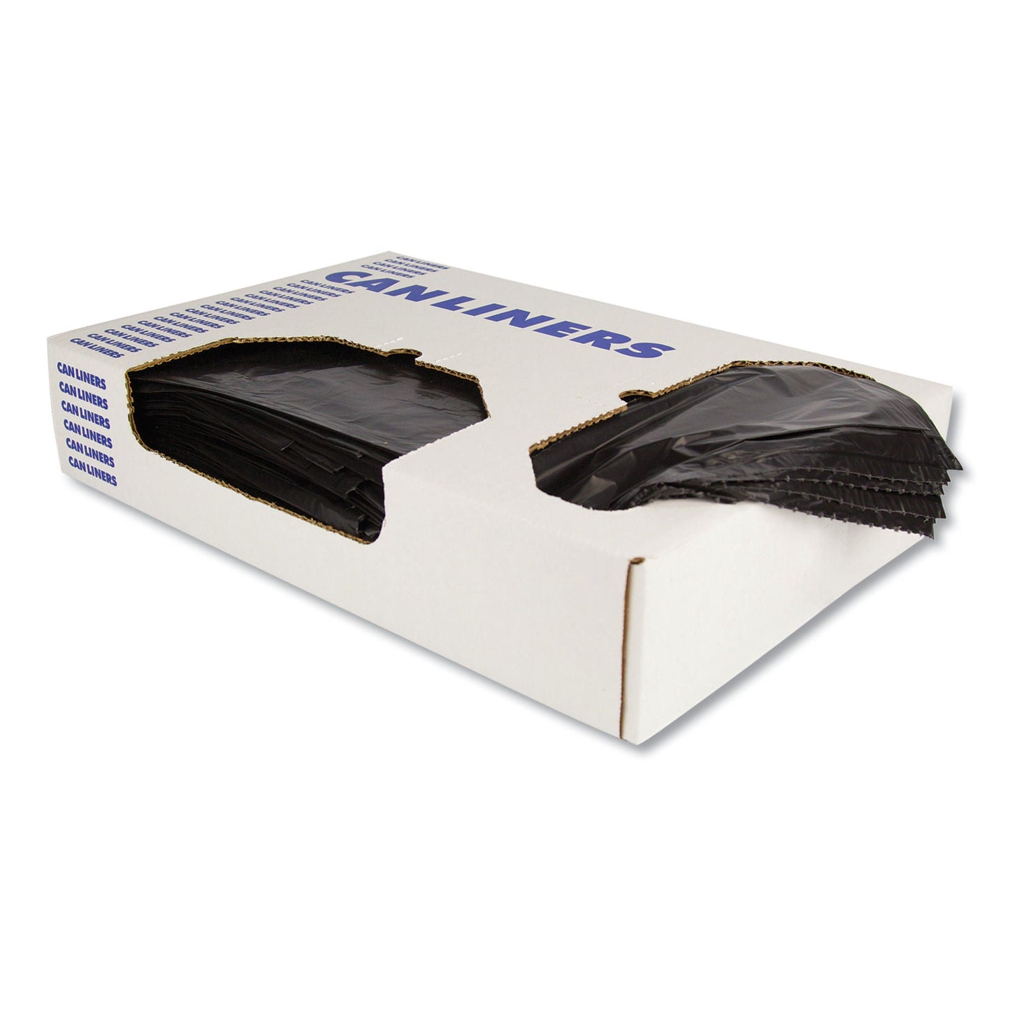 LINER, TRASH BLK 24X23 8-10GL .55MIL (500/CS) SALFLD