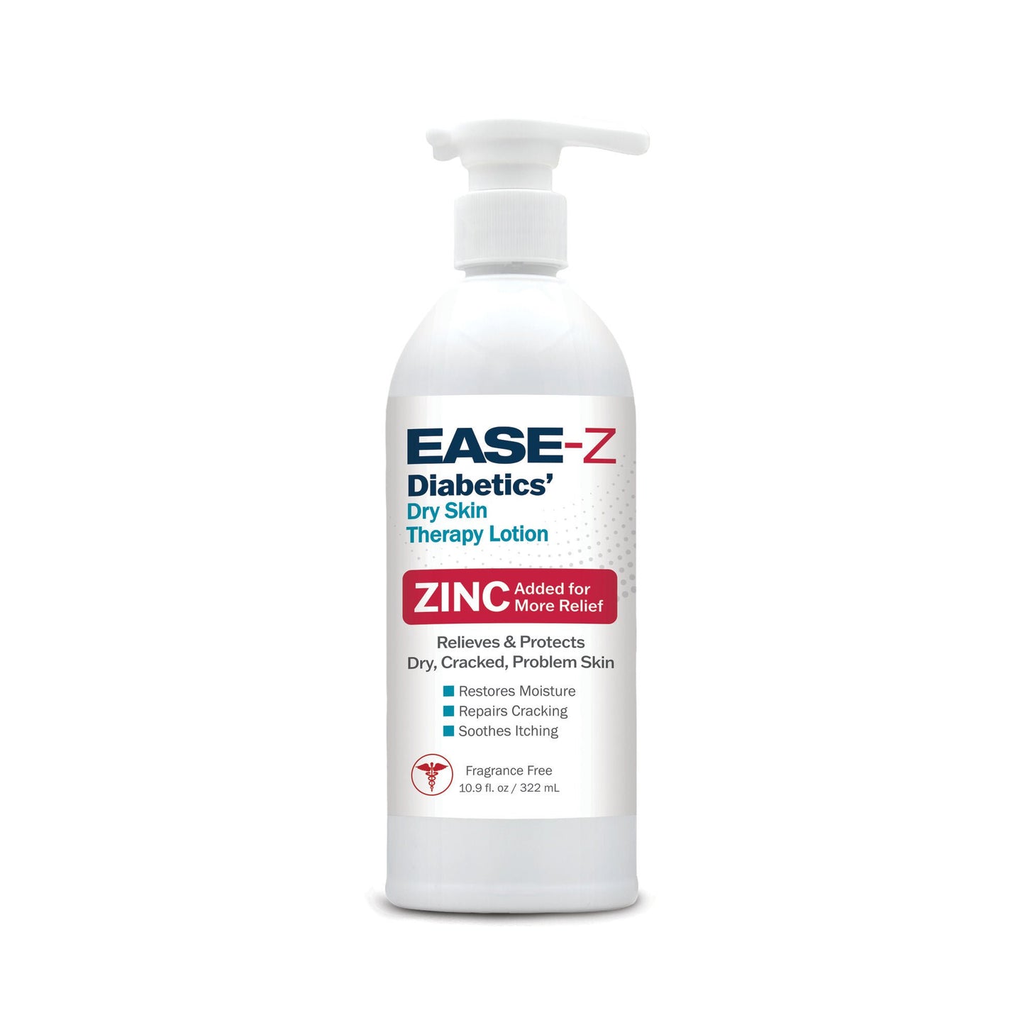 LOTION, DIABETICS EASE-Z DRY SKIN BT W/PUMP 10.9OZ (12/CS)