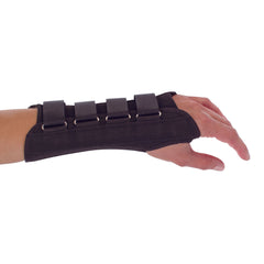 WRIST SUPPORT, CNTRD W/STAYS LT LG