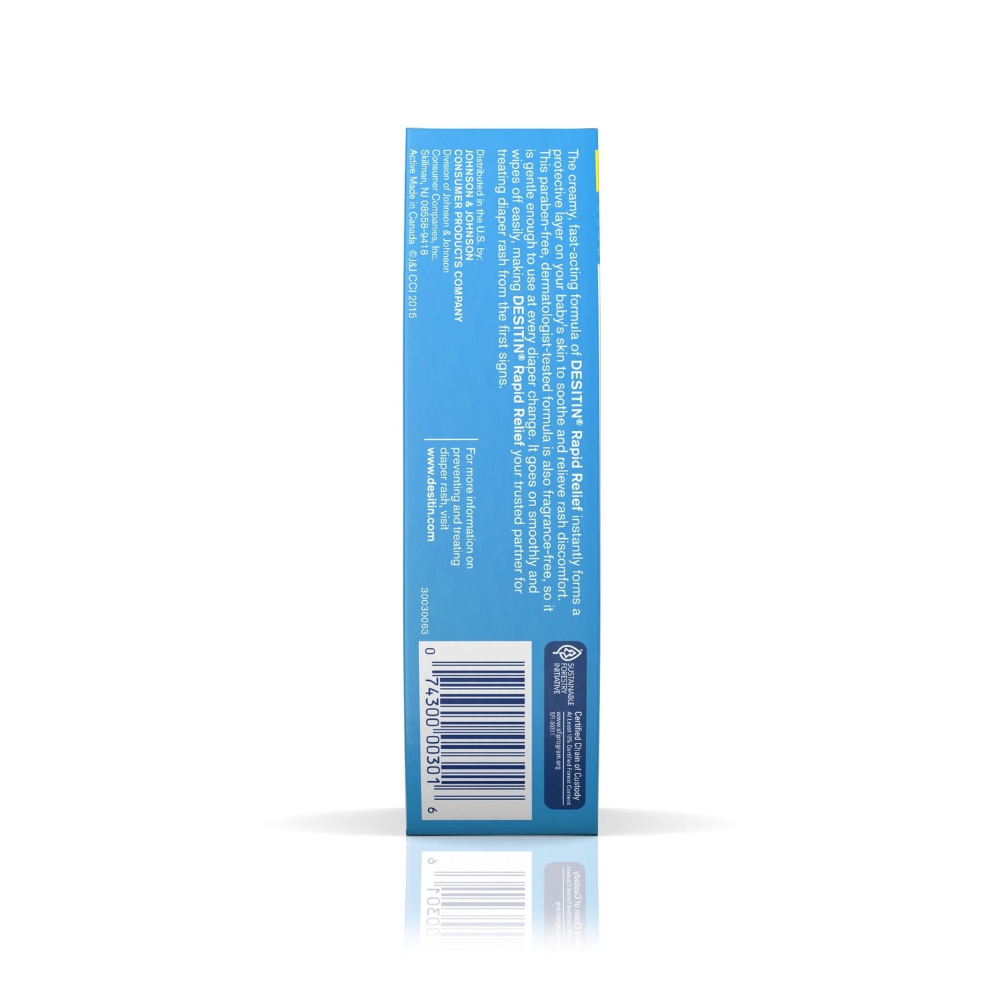 CREAM, DESITIN TU 4OZ (6/PK 6PK/CS) J&JOTC
