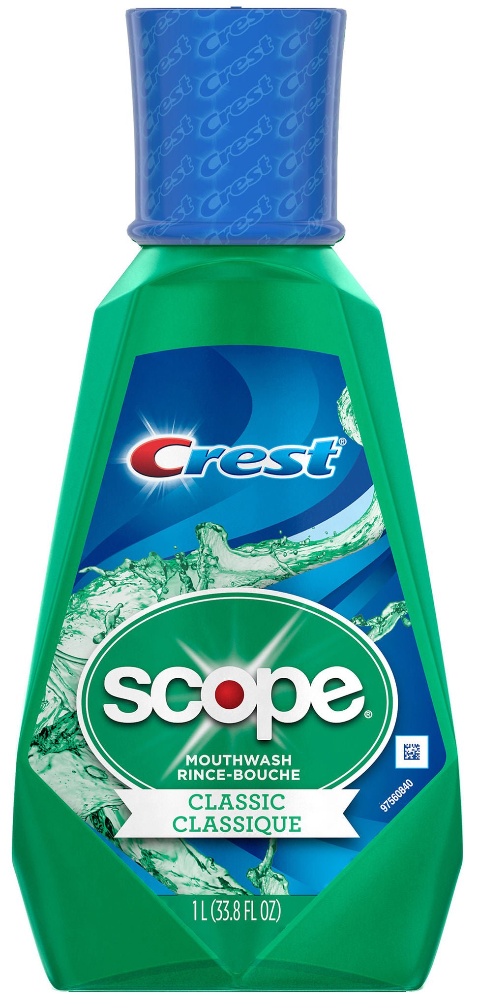 SCOPE, MOUTHWASH ORIGINAL MINT1L