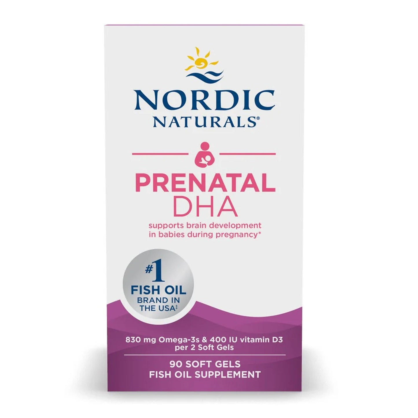 SUPPLEMENT, PRENATAL DHA (90CT/BT 12BT/CS)