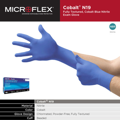 GLOVE, EXAM NTRL MED N/S (100/BX 10BX/CS)