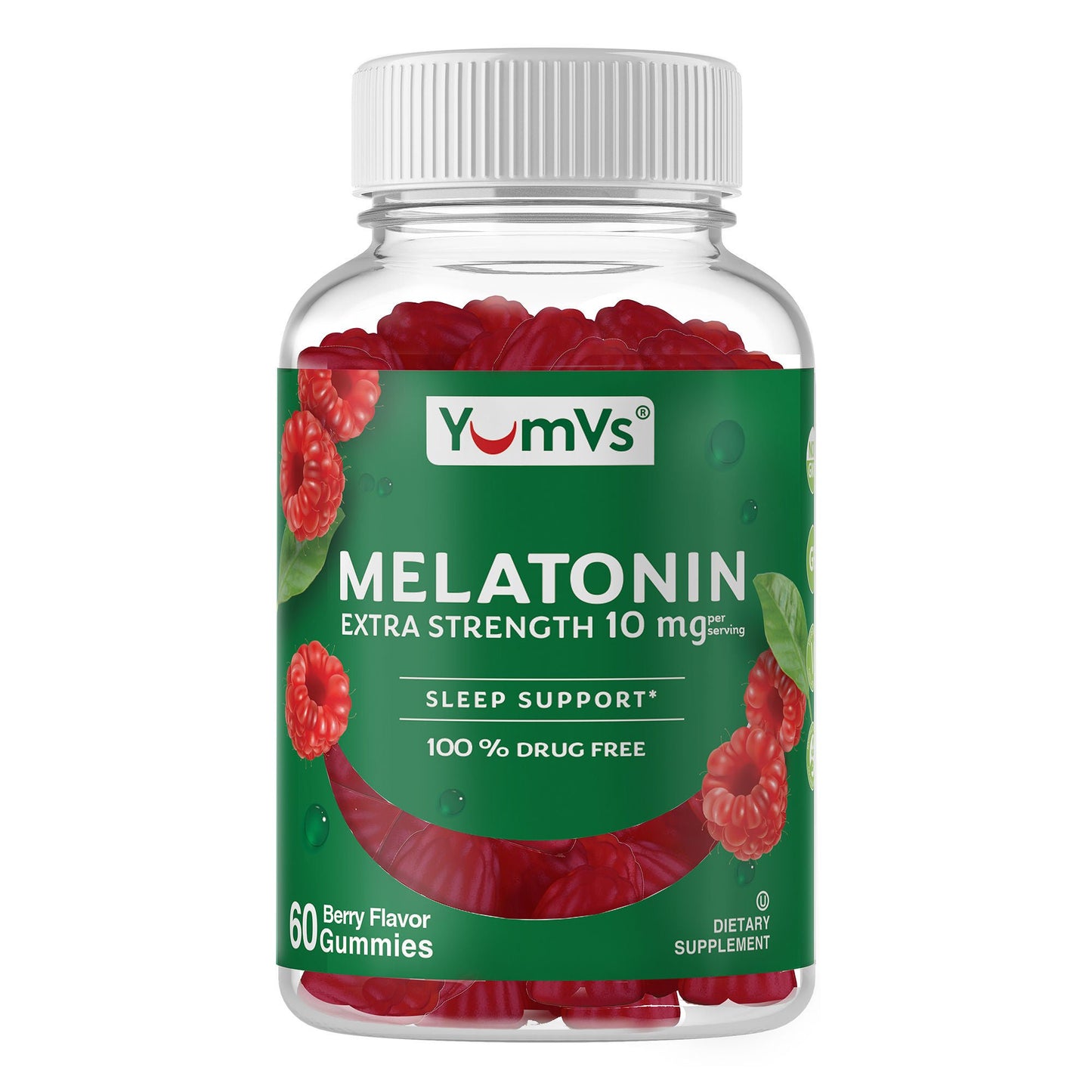 MELATONIN, GUMMIES MAX STRENGTH 10MG (60/BT 12BT/CS)
