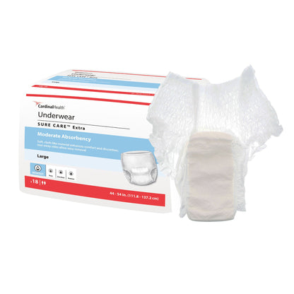 UNDERWEAR, INCONT PROT SZ LG (18EA/BG 4BG/CS) KENICO