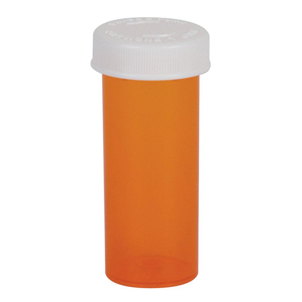 Ezy Dose® Push & Turn Prescription Vial, 16 Dram Capacity