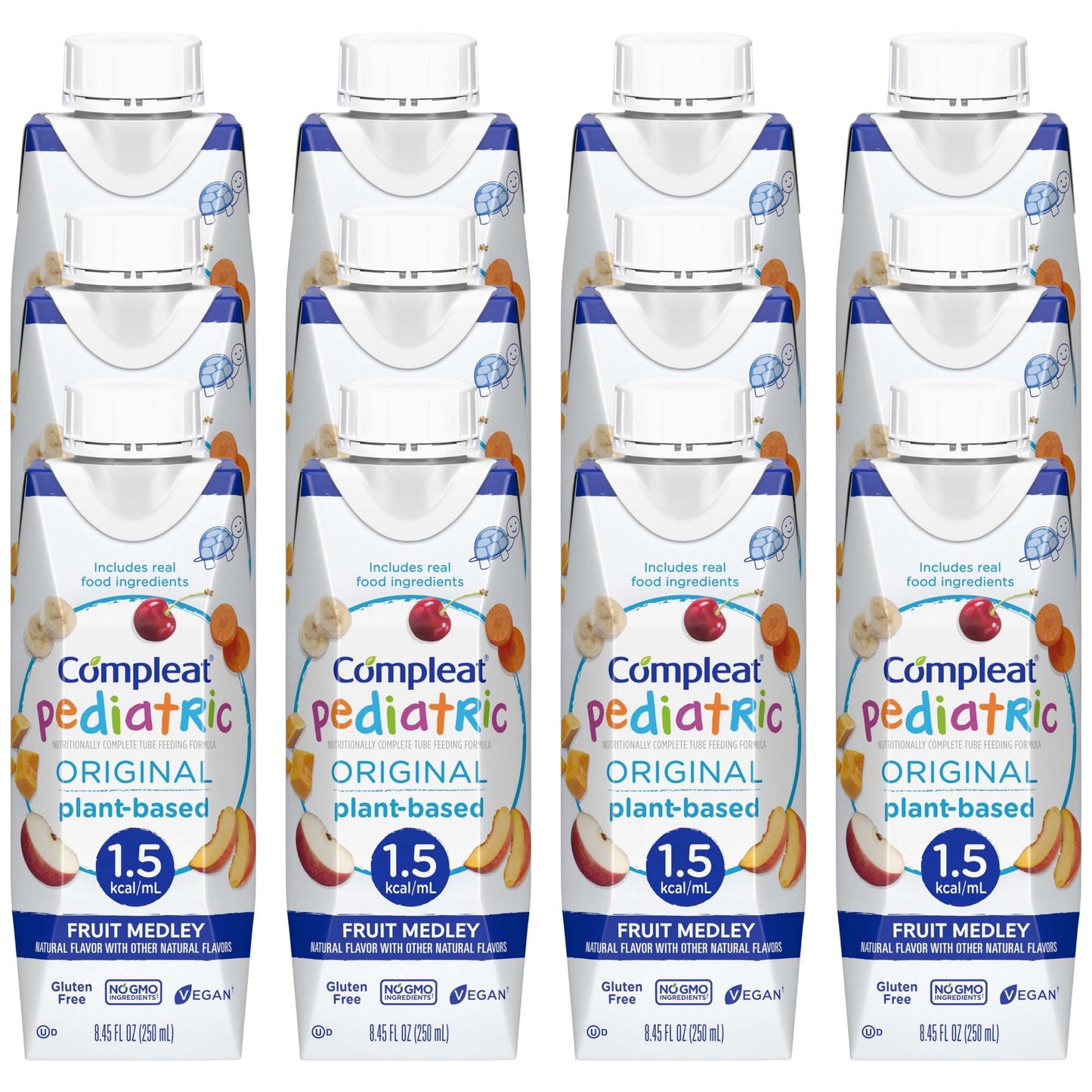 COMPLEAT, PED ORIGINAL 1.5 FRUIT MEDLEY 250ML (24/CS)
