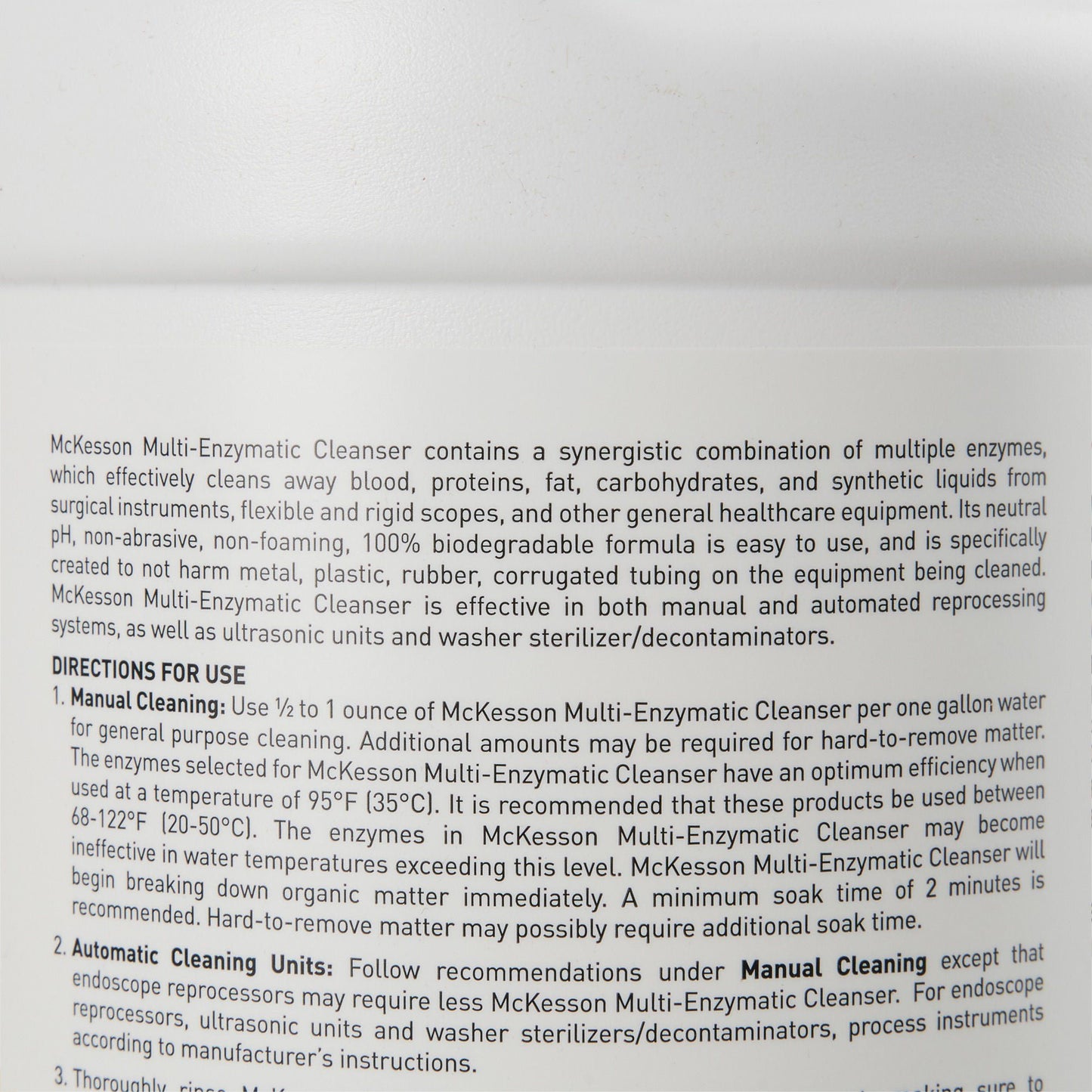 CLEANSER, MULTI-ENZYMATIC SPRING FRAG 1GL (4/CS)