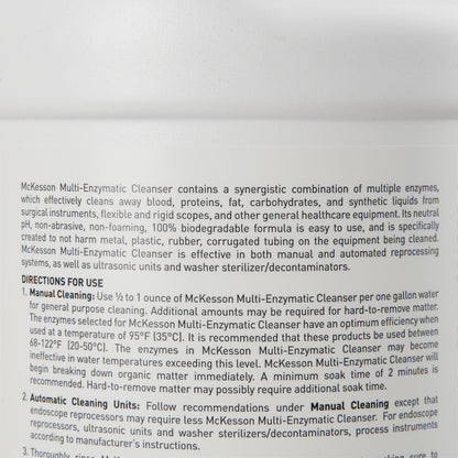 CLEANSER, MULTI-ENZYMATIC SPRING FRAG 1GL (4/CS)