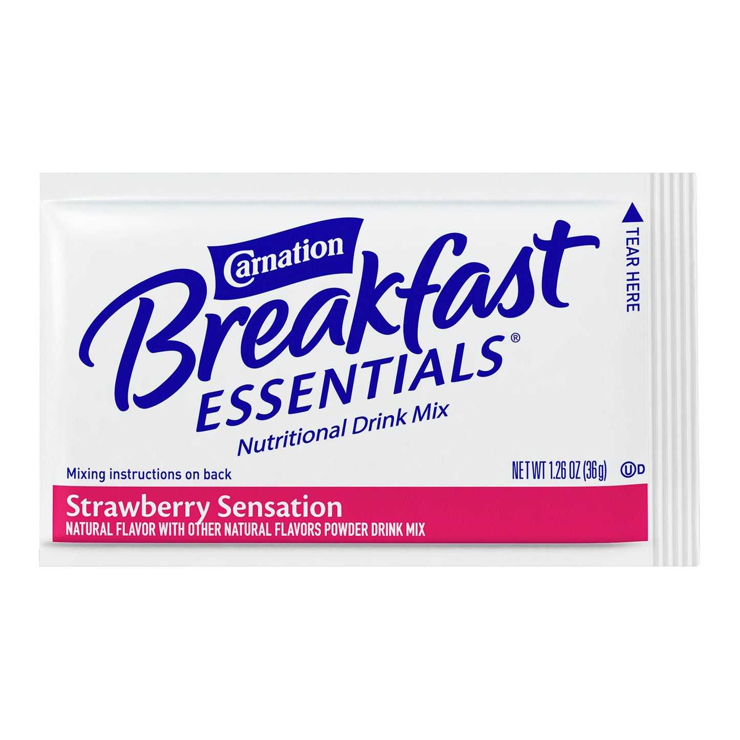 CARNATION, PDR INSTANT BREAKFAST STRWBRY (10/BX 6BX/CS)
