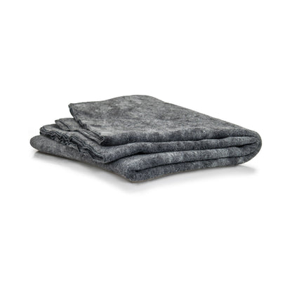 BLANKET, POLYESTER 100% GREY (10/CS)
