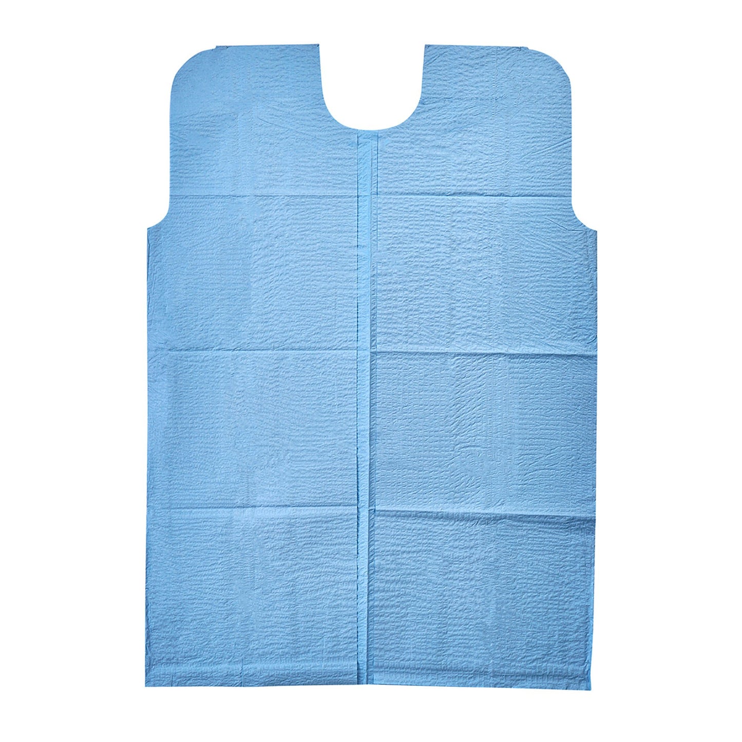 GOWN, EXAM ECON SCRIM BLU 30X42" (50/CS)