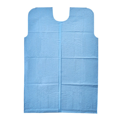 GOWN, EXAM ECON SCRIM BLU 30X42" (50/CS)