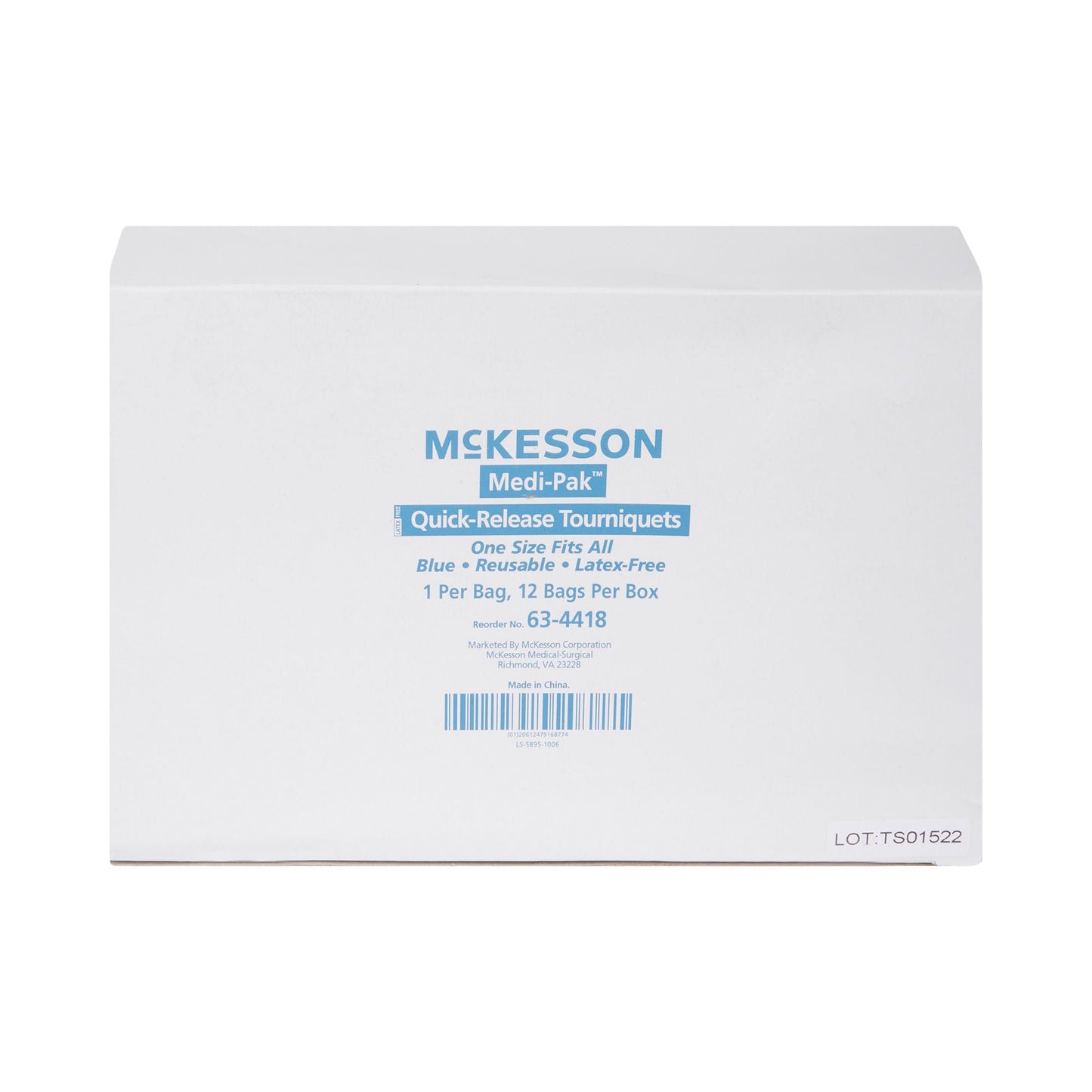 TOURNIQUET, QUICK RELEASE BLU (12/BX) MGM63