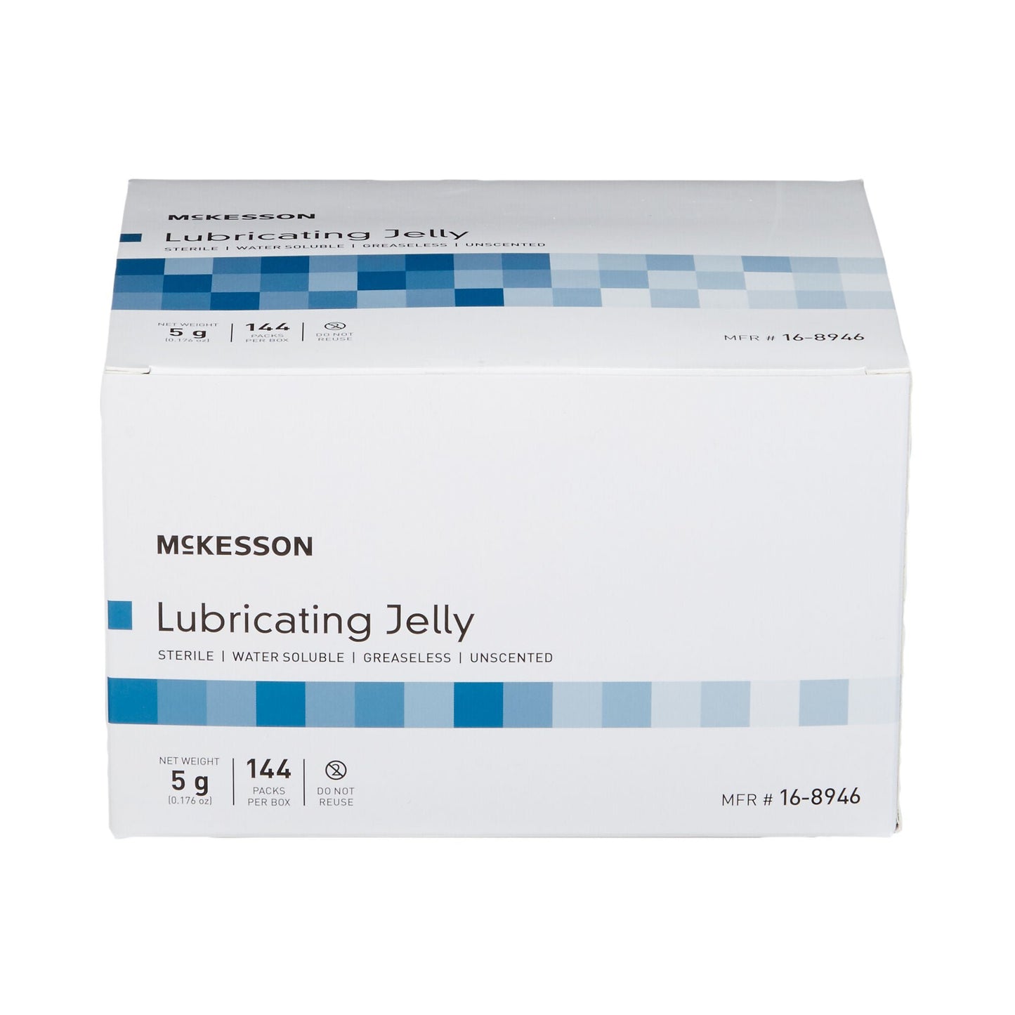 LUBRICATING JELLY, STR FOIL PKT 5GRAM (144/BX 6BX/CS)
