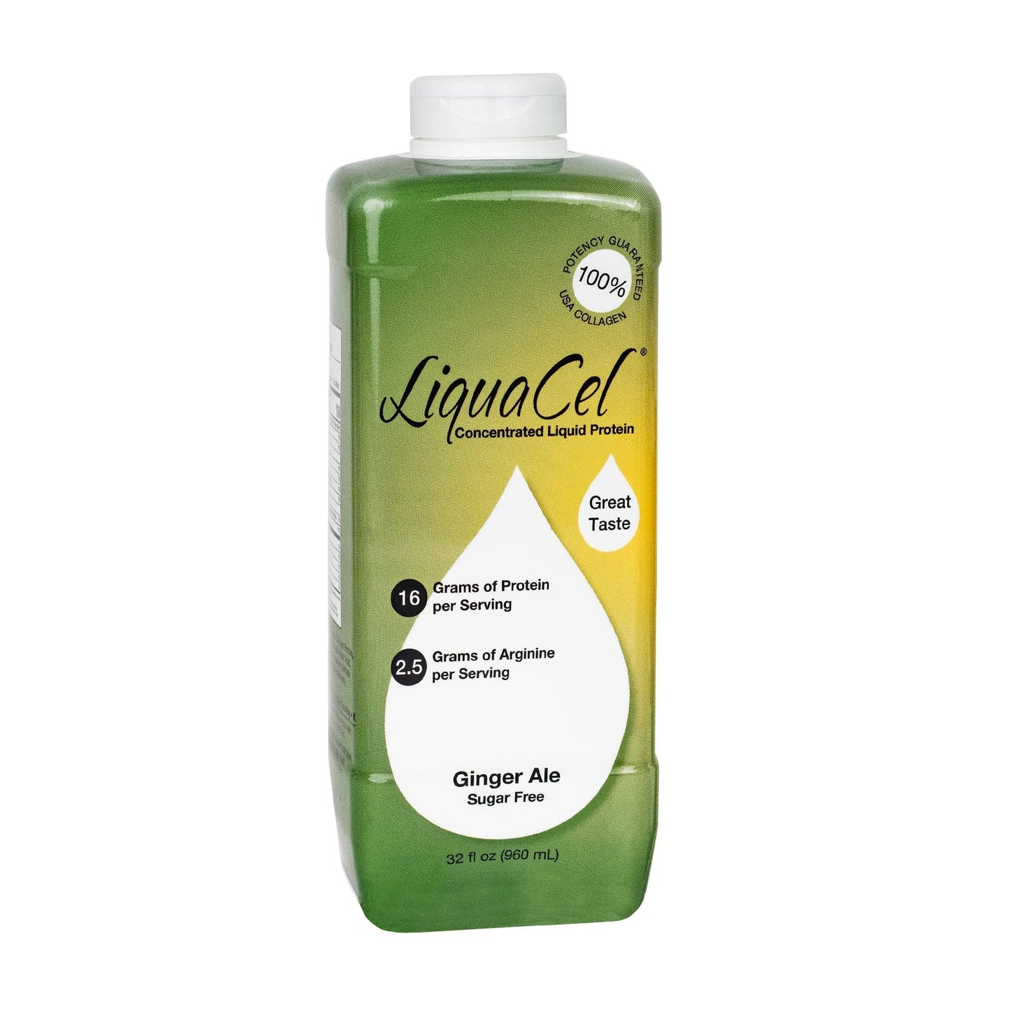 PROTEIN, LIQUACEL GINGER ALE 32OZ (6/CS)