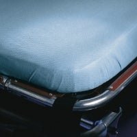 SHEET, STRETCHER SNUG-FIT BARRIER 40"X89" BLU (25/CS)