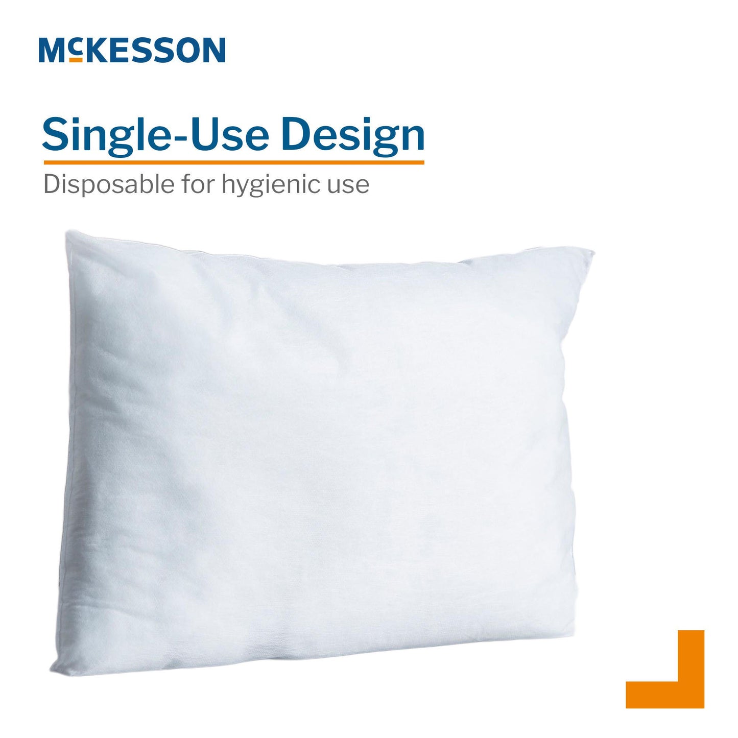PILLOWCASE, DISP STD BLU 21"X30" (100/CS)
