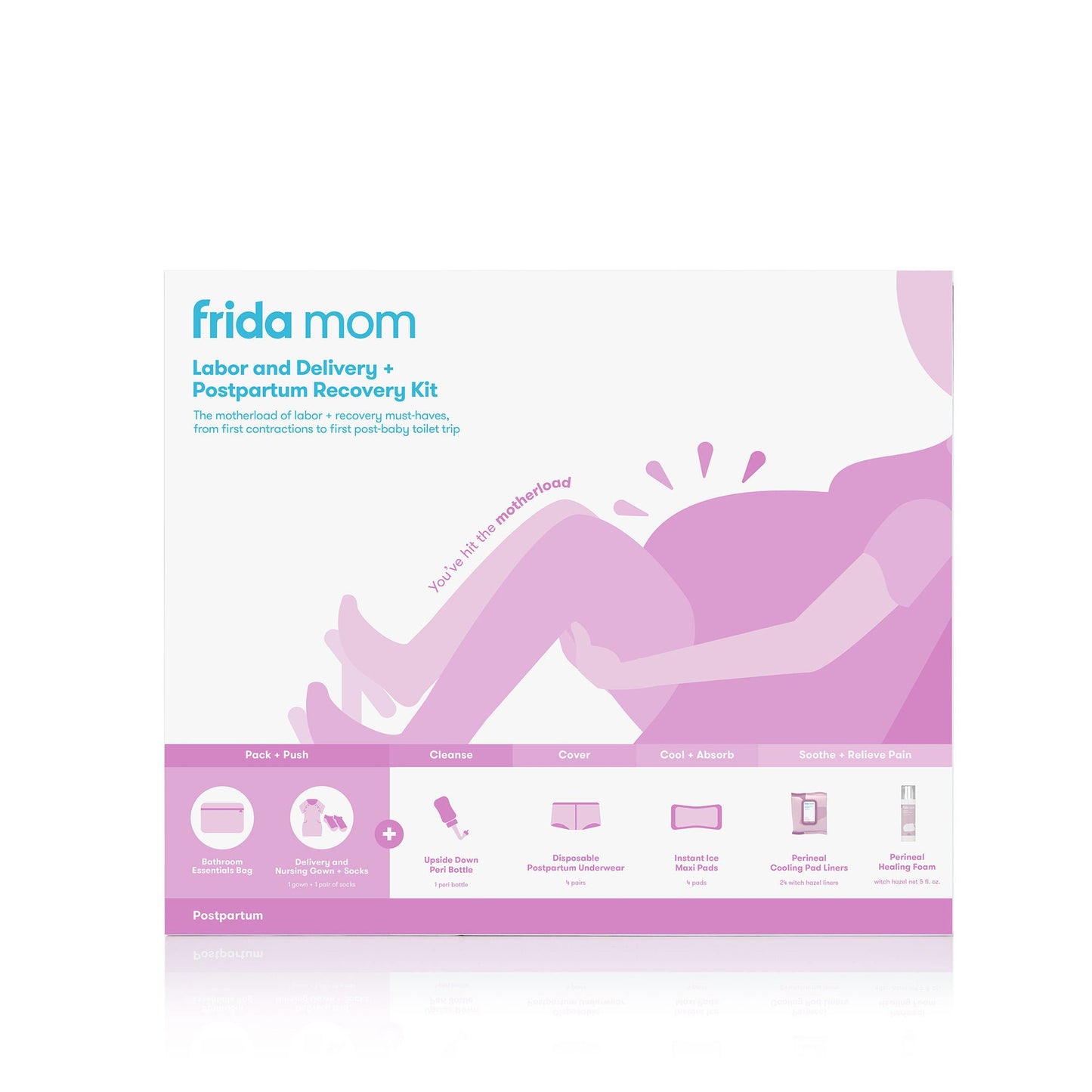 BAG KIT, HOSPITAL POSTPARTUM RECOVERY (4/CS)