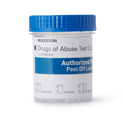 TEST KIT, DRUG SCREEN 10PANEL CUP CLIA WAIVED (25/BX 4BX/CS)