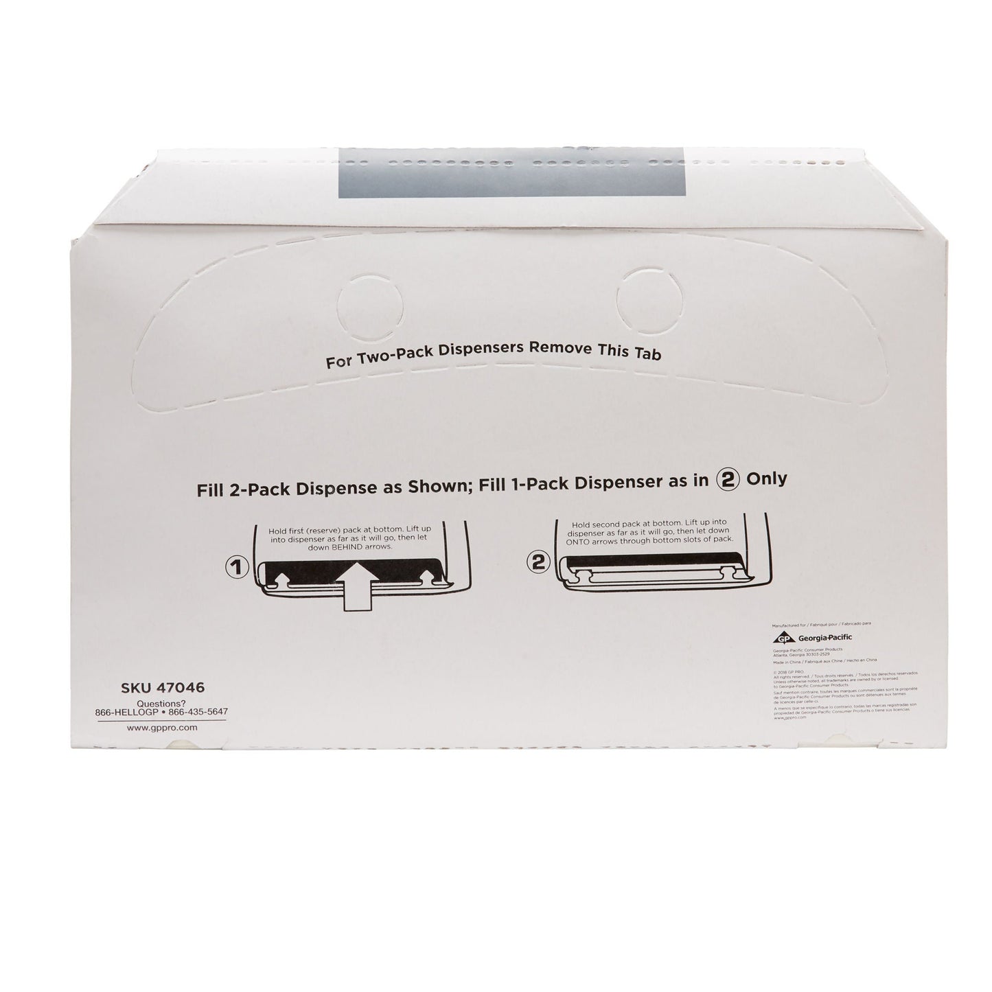 COVER, TOILET SEAT HALF-FOLD WHT (250/BX 20BX/CS)