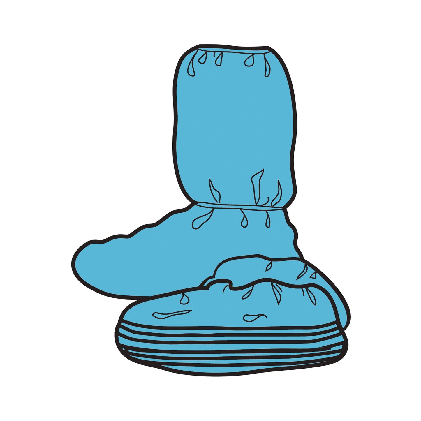 SHOECOVER, BOOT FULL CVR (50/PK 3PK/CS)